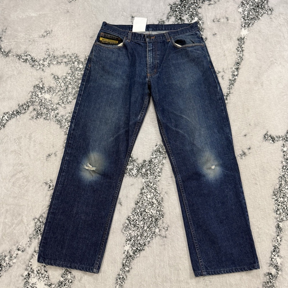 Benchmark FR Arc Flame resistant Jeans Mens 32X30 Made USA CAT‎ Denim Workwear
